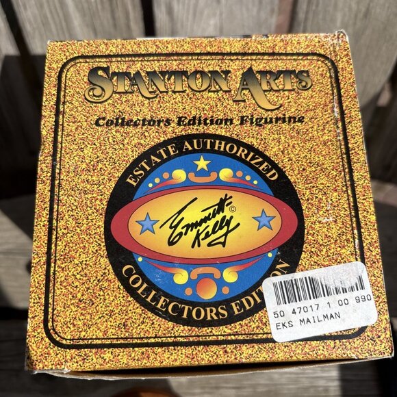 Emmett Kelly Letter Carrier Clown Music Box 49 Make Someone Happy Limited Ed - Picture 16 of 16